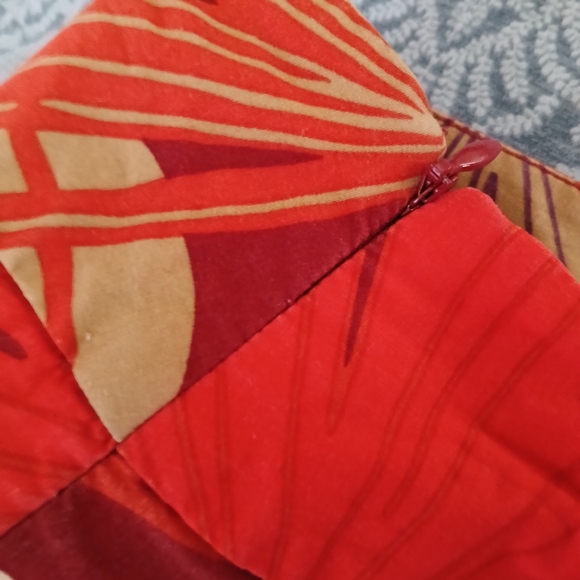 3GAP Women's Vintage Red Tropical Print Skirt  Size 8 - Picture 3 of 10